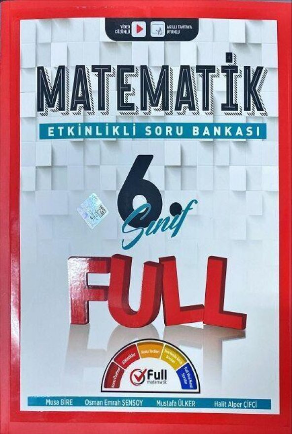 6. Sınıf Matematik Soru Bankası Full Matematik Yayınları