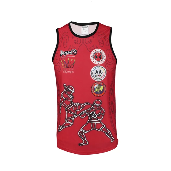 DragonDo 45759 Dijital Baskılı Muaythai Atleti - 8