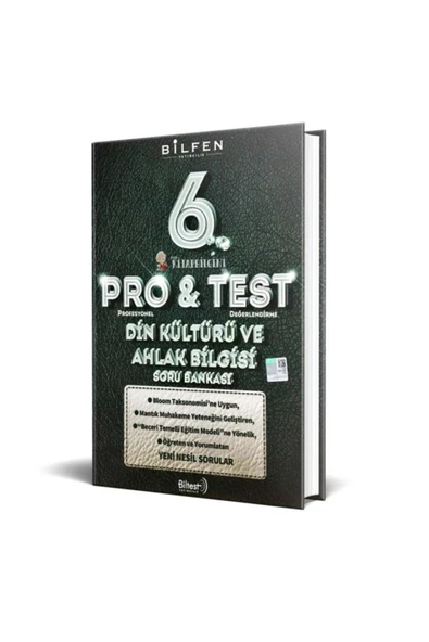 Bilfen 6. Sınıf Pro & Test Din Kültürü Ve Ahlak Bilgisi Soru Bankası