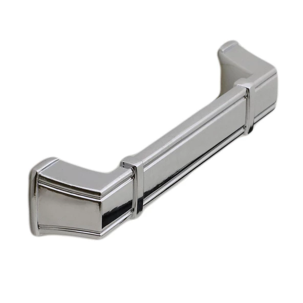 Passage Çekmece Dolap Dolabı Kulpu Kulbu (128 MM-12.8 CM) Parlak Krom Metal Kulpları Mobilya Mutfak - 4