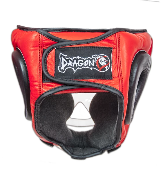 DragonDo 11750-L Deri Maskeli Boks - Kick Boks - Muay Thai ve MMA Kaskı - 3