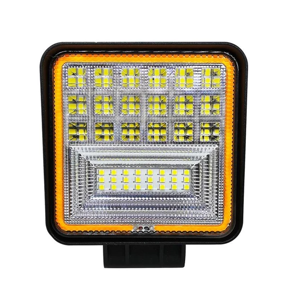 Kare kırmızı angelli sis lambası 12-24V