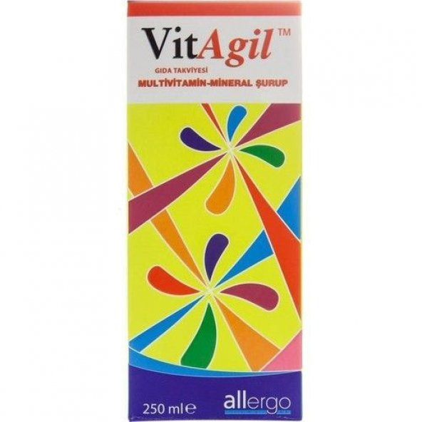 Vitagil-Multivitamin Mineral Şurup 250 Ml
