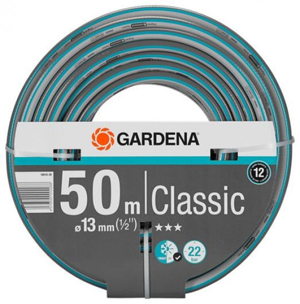 Gardena 18010-20 Su Hortumu Classic 13 mm (1/2),50m,