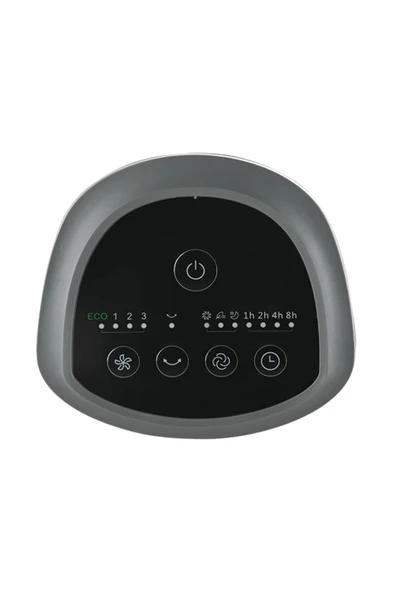 Luxell Lxf-260 G Gri Kule Vantilatör - 3