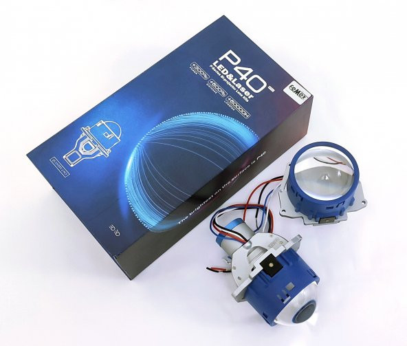 FEMEX Bi-Led Far İçi LED Mercek 3,0 Inc Kısa Uzun Birlikte - 3