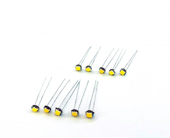 FEMEX Premium T5 T4 10lu İnce Bacaklı Kıl Led Mini Led Ampul Parlak Beyaz - 3