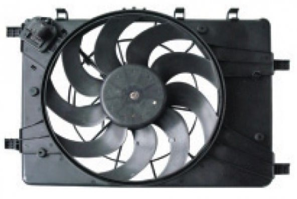 FAN MOTORU OPEL ASTRA J 09- CHEVROLET CRUZE 09- - FCH013000