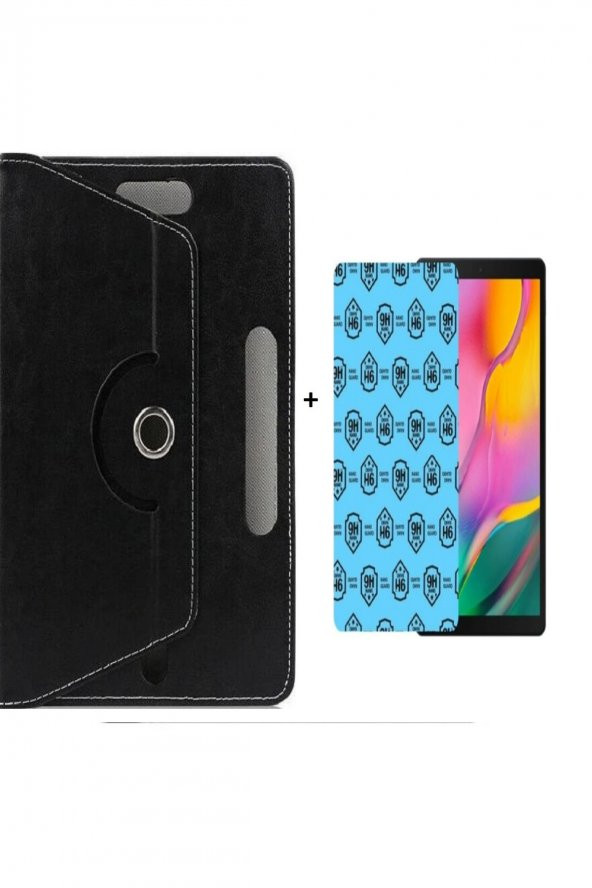Amazon Kindle Fire Hd 8 Alexa Uyumlu Universal Tablet Kılıfı ve Nano Ekran Koruyucu