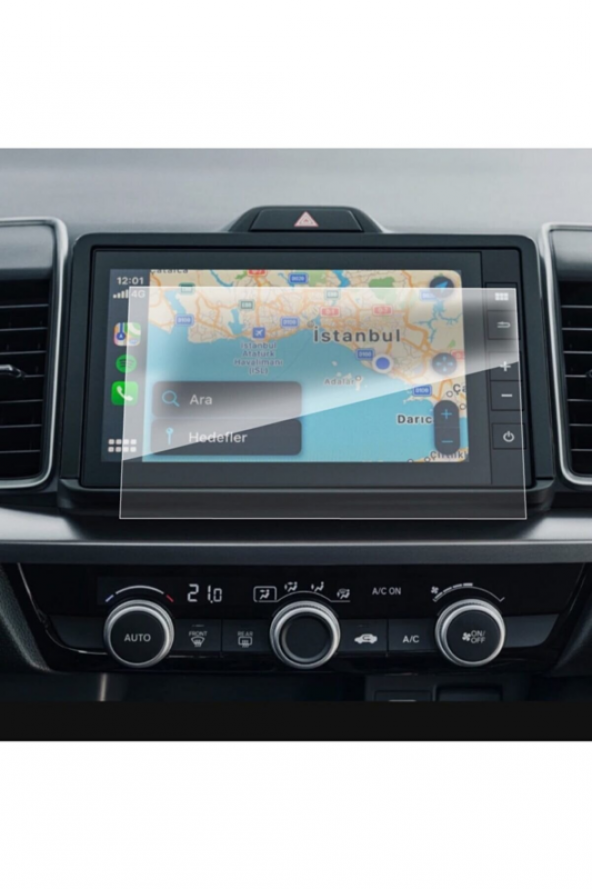 Honda Yeni City Navigasyon Multimedia Teyp Ekran Koruyucu Nano Film