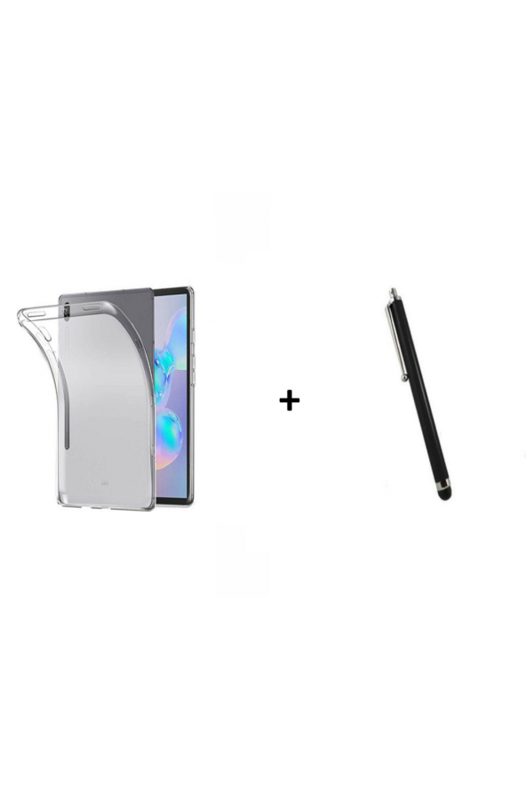 Huawei Matepad T8 Wi-Fi Şeffaf Silikon Tablet Kılıfı ve Dokunmatik Kalem