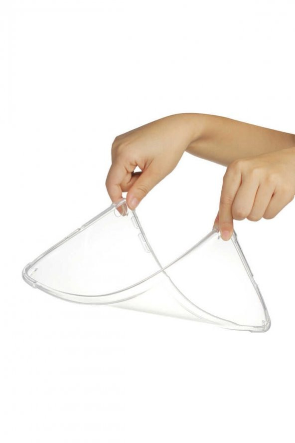 Apple iPad Mini 5 Şeffaf Silikon Kapak Tablet Kılıfı ve Nano Ekran Koruyucu - 3