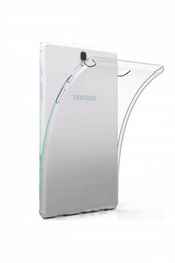 Samsung Galaxy Tab A8 SM-X200 10.5" Uyumlu Şeffaf Silikon Tablet Kılıfı Nano Ekran Koruyucu ve Kalem - 2