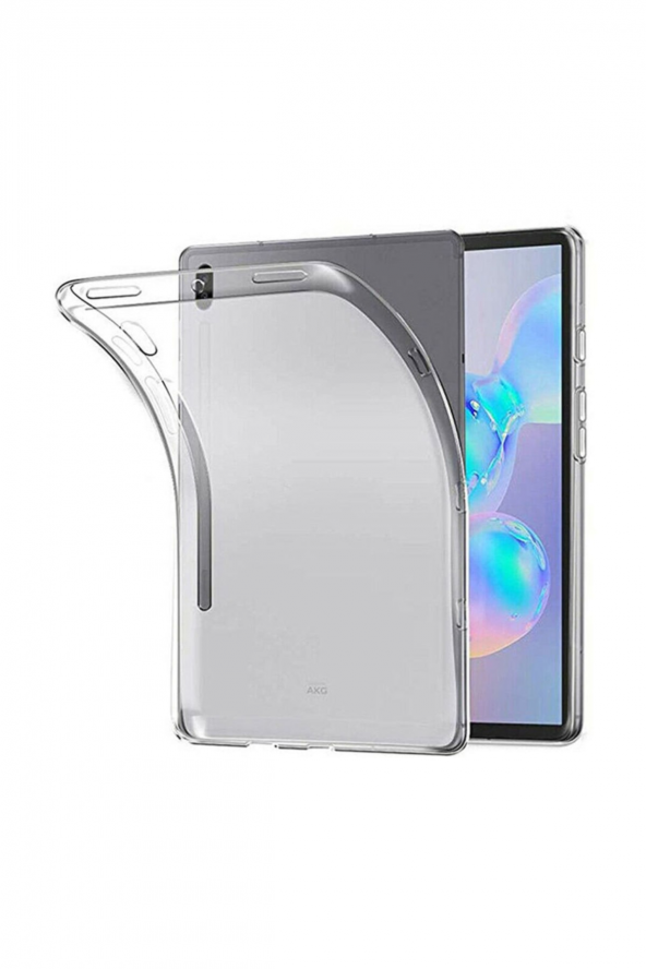 Lenovo Tab M10 FHD Plus TB-X606F Şeffaf Silikon Tablet Kılıfı Nano Ekran Koruma Dokunmatik Kalem - 2