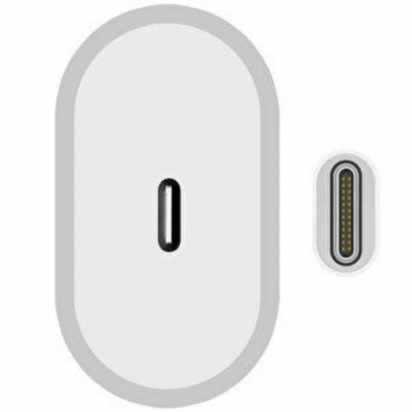 iPhone XS Max Uyumlu 20W Hızlı Şarj Aleti Adaptör Set Type-C to Lightining 1M Kablo - 4