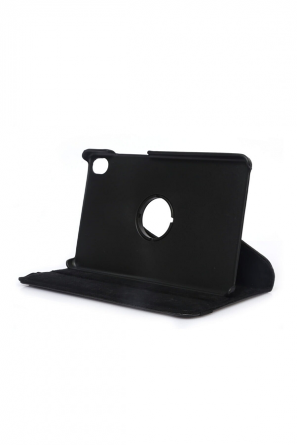 Lenovo M8 TB-8505F ZA5G0100TR 32 GB 8" Tablet Uyumlu 360° Dönerli Standlı Kapaklı Deri Kılıf - Resim 4