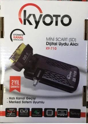 KYOTO KY-710 MİNİ UYDU ALICISI