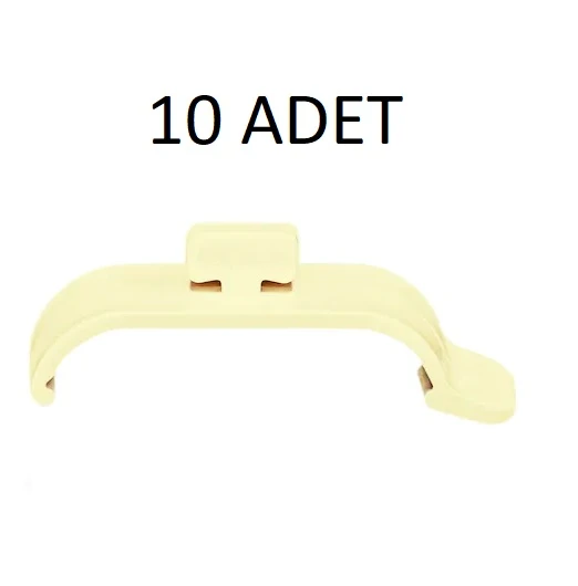 STOR PERDE KORNİŞ MONTAJ APARATI PLASTİK 3.5 CM (10 ADET) - 1