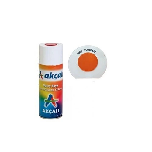 AKÇALI 309 TURUNCU SPREY BOYA 400 ML ürün görseli 1