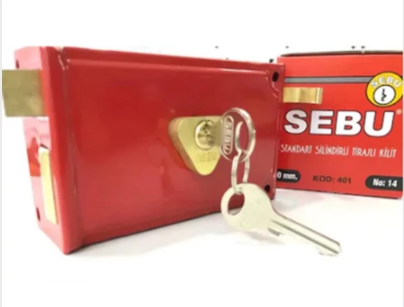 SEBU KOD: 401 NO: 14 70 MM TİRAJLI DEMİR KAPI KİLİDİ