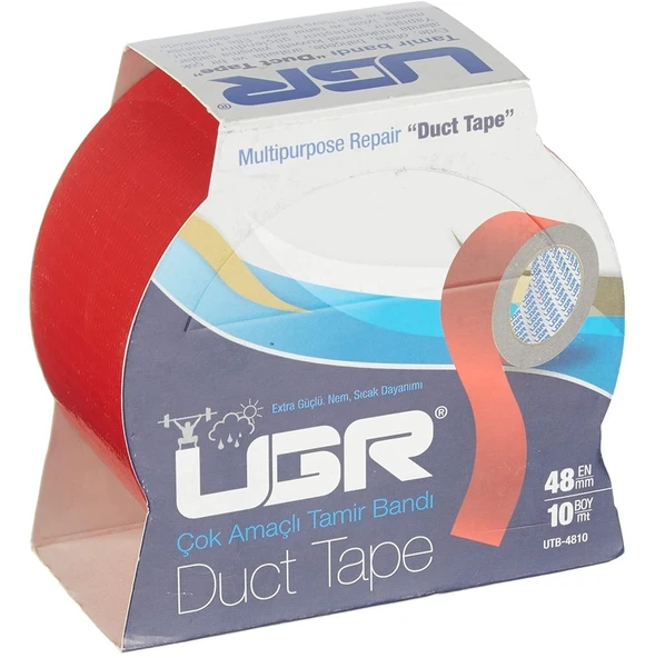 UGR KIRMIZI 48MMX10M TAMİR BANTI UTB-4810 - Resim 1