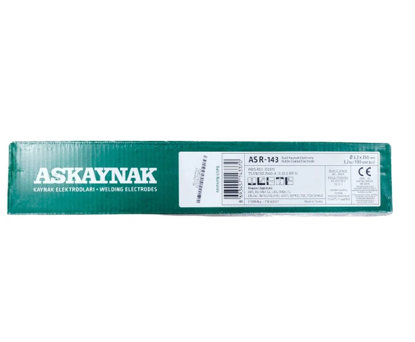 ASKAYNAK 3.25X350 RUTİL PAKET KALIN ELEKTROD ürün görseli