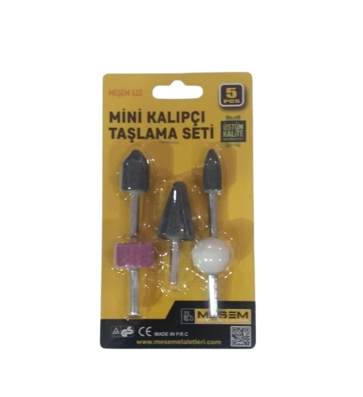 MEŞEM 5 Lİ MİNİ KALIPÇI TAŞLAMA SETİ  522