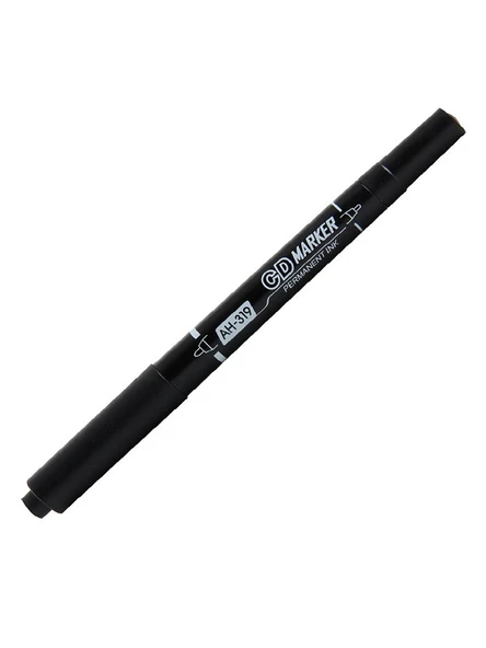 SİYAH AIHAO CD MARKER AH-319 CD / ASETAT KALEMİ