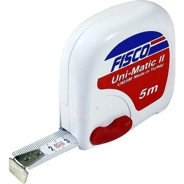 ORİJİNAL FİSCO 5 MT 16 MM ŞERİT METRE  UM5M ürün görseli 1