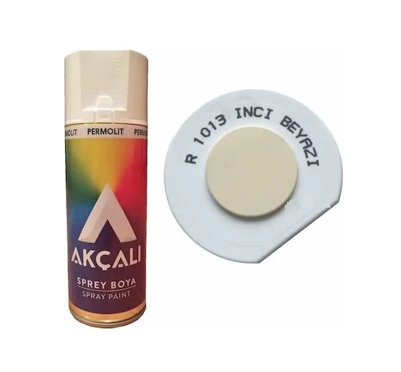 AKÇALI R 1013 İNCİ BEYAZI SPREY BOYA 400 ML ürün görseli