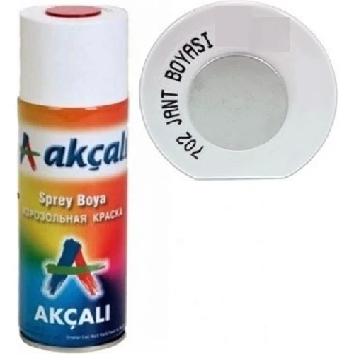 AKÇALI 702 JANT BOYASI SPREY BOYA 400 ML ürün görseli 1