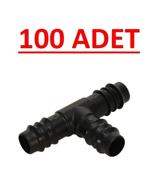 16X16X16 KURTAĞZI TE PLASTİK DAMLAMA 100LÜ PAKET