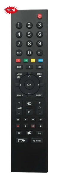 KK0181 - HRL0181 ARÇELİK-BEKO LCD KUMANDASI 3D HRL0181 - 1