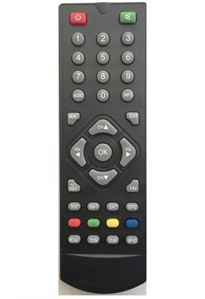 KR6575 HIREMCO ZAPPER SD MOONSTAR 6500 FTA-SONIX ROWELL-ROSE KUMANDASI ürün görseli 1