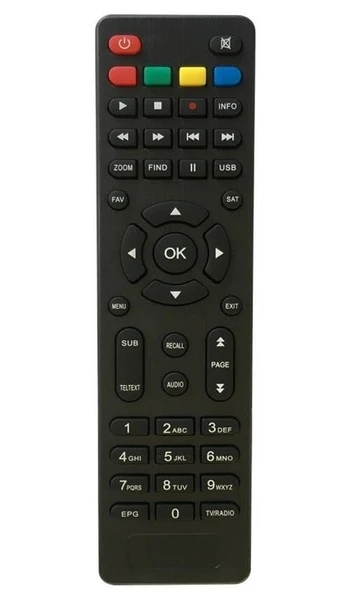 KR0117 - HRU0117 BOTECH 500 HD PLUS KUMANDASI ürün görseli 1