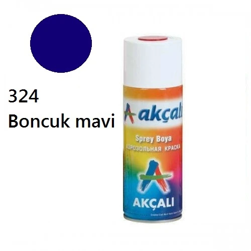 AKÇALI 324 BONCUK MAVİ SPREY BOYA 400 ML ürün görseli 1