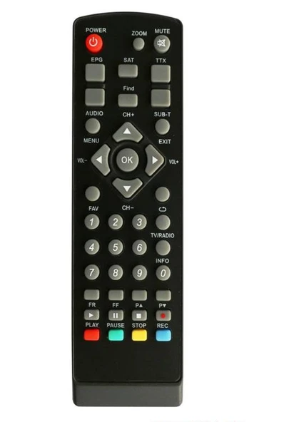 KR6950 - HRU6950 KAWAI 6900 MERSAT CHARISMA ROSE NEPTUN HERZ JÜPİTER  KUMANDASI ürün görseli 1