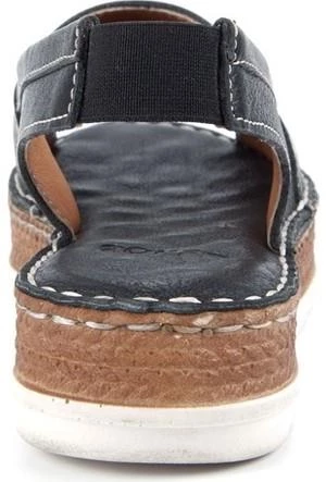 İLOZ 242352 ORTOPEDİK LASTİKLİ DERİ KADIN SANDALET - 4