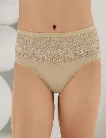 6 lı Paket Şahinler Bayan Dantelli Likralı Bato Külot Slip B3092 - 2