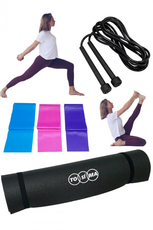 5li Pilates Seti Egzersiz Seti Pilates Minderi Yoga Minderi Pilates Matı Set