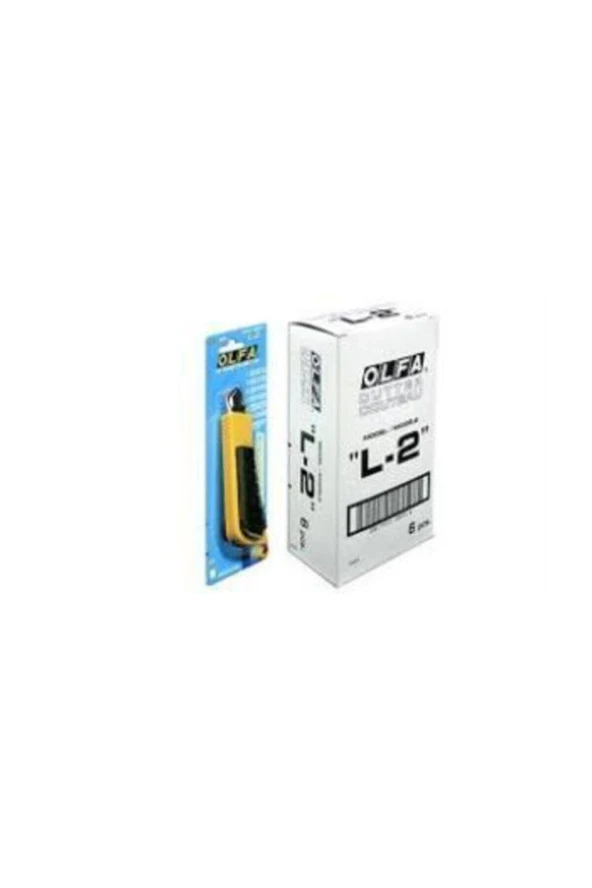 Olfa Maket Bıçağı Geniş Sıkıştırmalı Lastikli L-2 Maket Bıçağı - 3