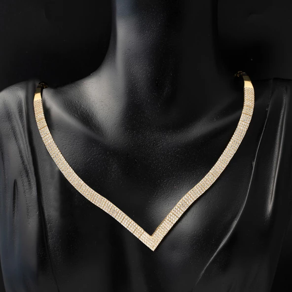 Çavuş 14 Ayar Altın Suyolu Takı Seti - 5