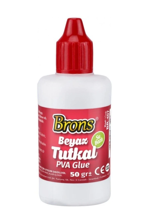 Brons Tutkal 50 Gram Beyaz Tutkal (1 Adet)