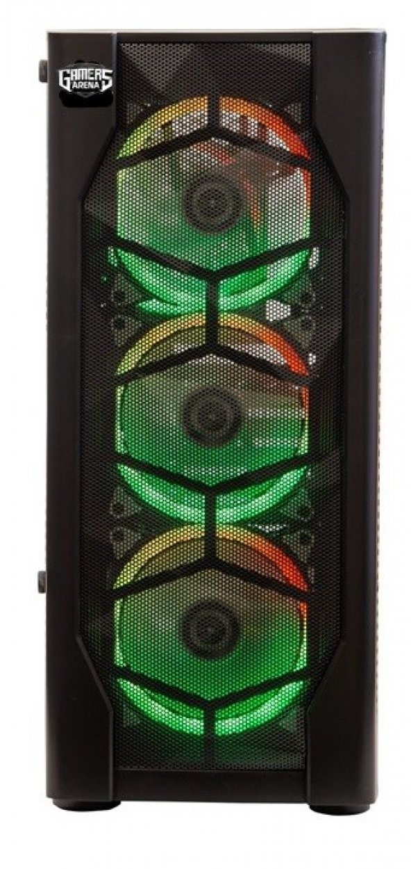 GAMERS ARENA SANGAL HELL AMD ATHLON 3000G 8GB DDR4 500GB SSD FREEDOS GAMING PC - 3