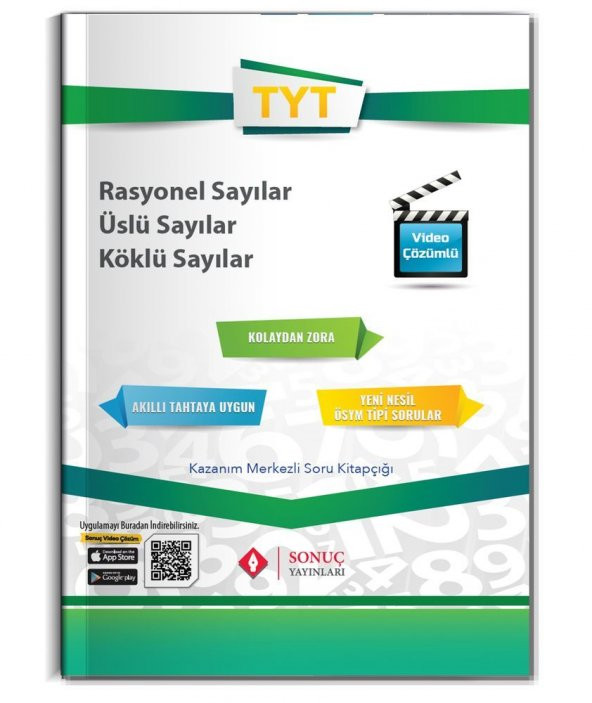 TYT Rasyonel Sayılar Üslü Sayılar Köklü Sayılar Sonuç Yayınları