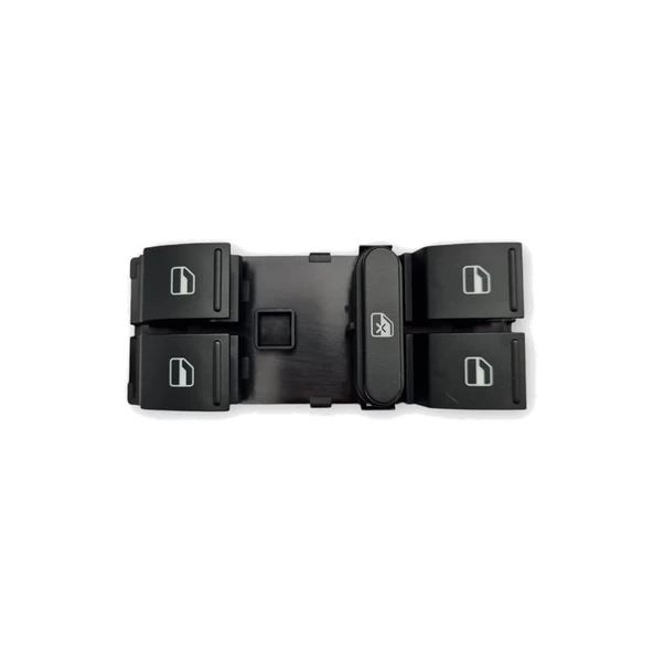 VW Passat CC 2009-2012 Sol Ön Kapı Cam Düğmesi Dörtlü 1K4959857B - Resim 3