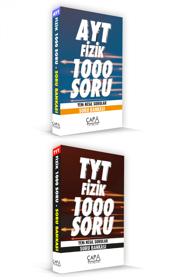 Tyt Fizik - Ayt Fizik Soru Seti (2 Kitap) Çapa Yayınları+(DENEME HEDİYE)
