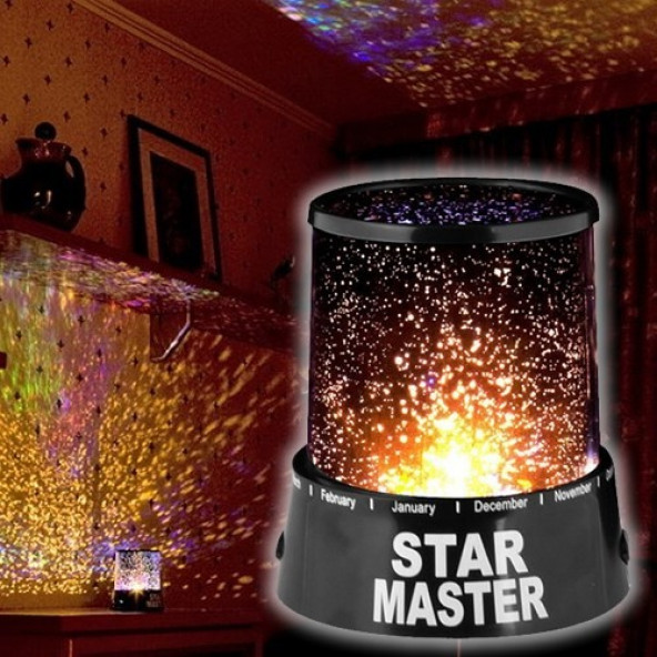 Lumenn Star master Pilli Yıldız Yanstmalı Gece Lambası