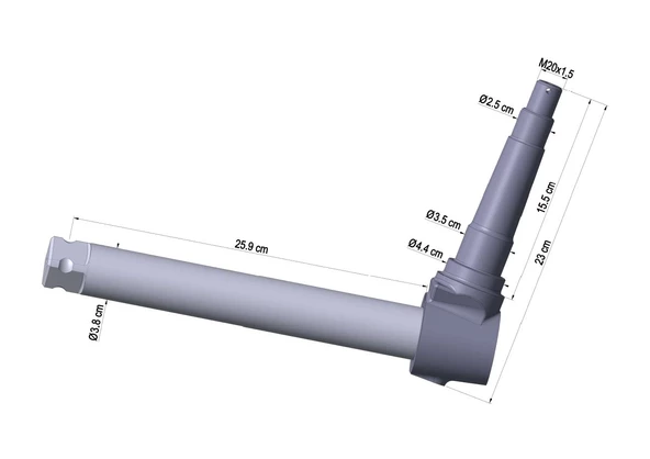 ÖN TEKER AKSON SAĞ (New Holland) (DYPTT-150) - 2