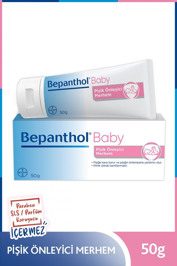 Bepanthol Baby Pişik Önleyici Merhem 50gr